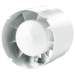 Малък тръбен вентилатор 100 VKO1 T VENTS Ø 100 mm с вграден таймер за отложено изключване!