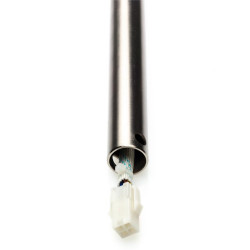 Удължаващо рамо за таванни вентилатори-шлифован никел,дължина 455 мм