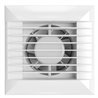 Ventilator de baie Dalap 100 LEA ZW cu jaluzele automate, timer și senzor de umiditate, Ø 100 mm