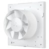 Ventilator de baie Dalap 125 LEA cu jaluzele automate fara functii suplimentare, Ø 125 mm