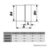 Ventilator mic in conducte Dalap 100 DAN 12 V pentru medii umede, conic, Ø 100 mm