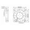 Малък вентилатор за компютърна техника Dalap SAF 5V DC, 50x50x10 мм, 5000 об./мин.