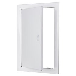 Dalap RVDR 250x300 mm ușă de vizitare din plastic cu mâner, alba