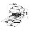 Покривен вентилатор Dalap BATRON Ø 285 мм, 1450 m³/h
