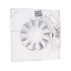 Ventilator de baie silențios cu valva antiretur Ø 100 mm