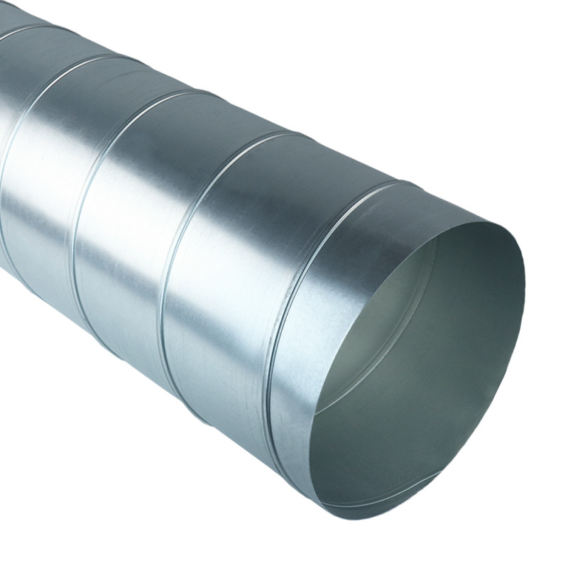 ТВЪРДА МЕТАЛНА ТРЪБА - Ø 250 mm, ДО 100 °C, ДЪЛЖИНА 1000 mm