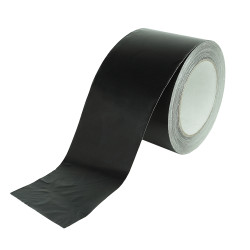 Алуминиева самозалепваща се лента Dalap TAD до 120 °C, 50 м, черна