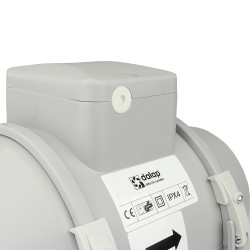 Професионален тръбен вентилатор с таймер  Ø 160 мм