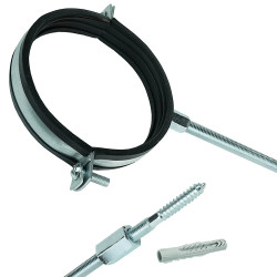 Скоба за въздуховод с гумено уплътнение Ø 315 мм