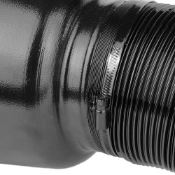 Метална стягаща лента Dalap MCD, Ø 125 мм, черна