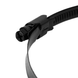 Метална стягаща лента Dalap MCD, Ø 125 мм, черна