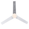 Таванен вентилатор Westinghouse RIVERTON 73166, Ø 132 см, матово бял, с осветление