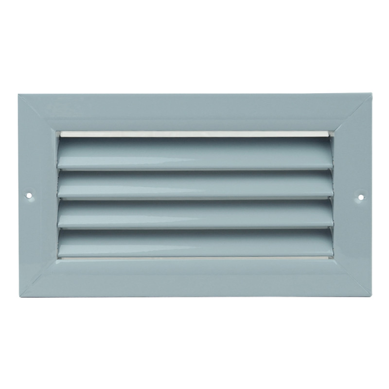 Сива вентилационна решетка от висококачествен екструдиран алуминий 150x100 мм