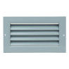 Сива вентилационна решетка от висококачествен екструдиран алуминий 150x100 мм
