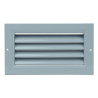 Сива вентилационна решетка от висококачествен екструдиран алуминий 200x150 мм