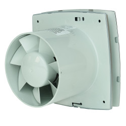 Вентилатор с алуминиев преден панел, таймер и датчик за влажност Ø 150 мм, по-мощен мотор