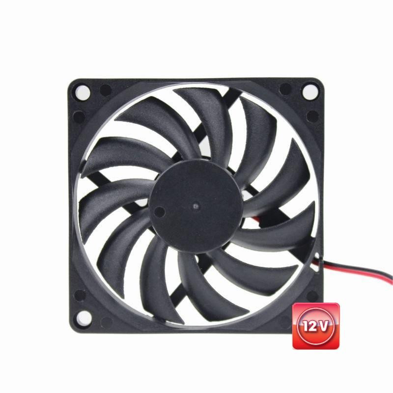 T404 - Ventilátor 12V/40x40x10 (5000 ot/min)Brushless 