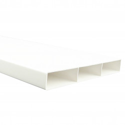 Гъвкава плоска вентилационна PVC тръба, 234x29 мм, дължина 1500 мм