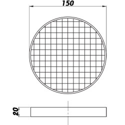 Dalap KAP-F 150 - Náhradní filtr do potrubí