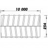 Кръгла въздуховодна тръба, гъвкава до 150°C Ø 250 мм, дължина 10000 мм
