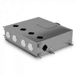 Метална разпределителна кутия за свързване Flexitech Ø 75 мм с 6 извода MADB 1125