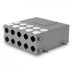 Метална разпределителна кутия за връзка Flexitech Ø 63 mm с 10 извода MADB 1200