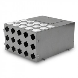Метална разпределителна кутия за свързване Flexitech Ø 63 мм с 15 извода