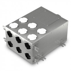 Метална разпределителна кутия за свързване Flexitech Ø 75 мм с 6 извода MADB 2125