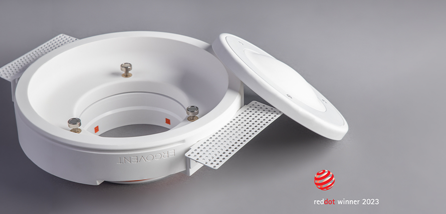 Престижната награда Red Dot Award за дизайн за ERGOVENT RONDO